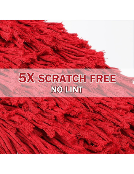 Duster de Coche RIDE KINGS Rojo Telescópico 91.4 cm Sin Rayones