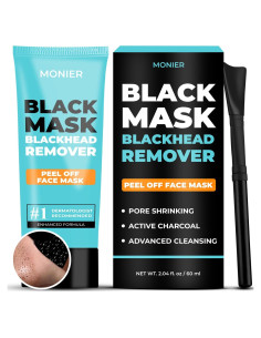 Mascarilla Peel Off MONIER de Carbón para Comedones 90g