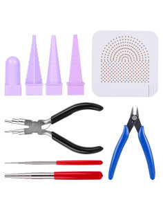 Kit de Herramientas de Joyería GJ FAFA 9 PZS para Envoltura de Alambre