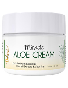 Crema Hidratante de Aloe Vera Deluvia 56.7g Sin Fragancia