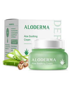 Crema Facial Calmante Aloderma 75% Aloe Vera 50g - Hidratante