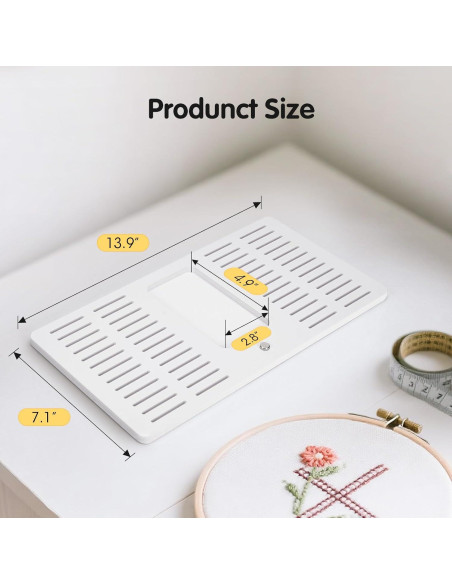 Organizador de Hilo de Bordado Krafetto con 52 Ranuras Organizador de Hilo de Bordado Krafetto con 52 Ranuras