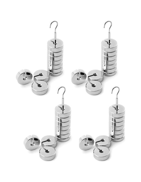 Juego de Pesas Ranuradas QWORK 9 Piezas 500g