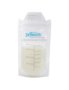 Bolsas de Almacenamiento de Leche Materna Dr. Brown 180 ml - 50 Unidades