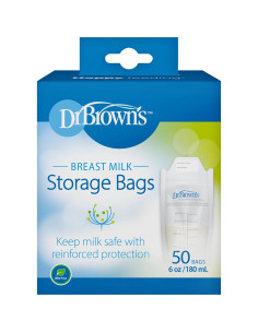 Bolsas de Almacenamiento de Leche Materna Dr. Brown 180 ml - 50 Unidades 2