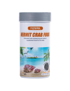 Alimento Completo para Cangrejo Ermitaño Yizeril 119g - Proteínas y Vitaminas