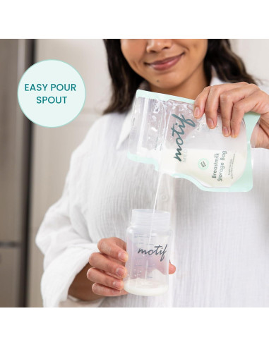 Bolsas de Almacenamiento de Leche Materna Motif Medical 170g - 100 Unidades