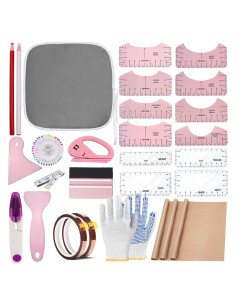 Kit de Herramientas para Camisetas de Sublimación DNSGOOR 67 Pcs