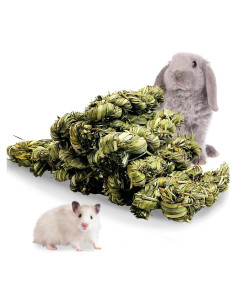 Juguetes de Masticar para Conejos Hamiledyi - 15 Pcs Heno Timothy