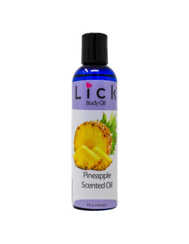 Aceite Corporal Hidratante Lick 118 ml Aroma Piña Natural