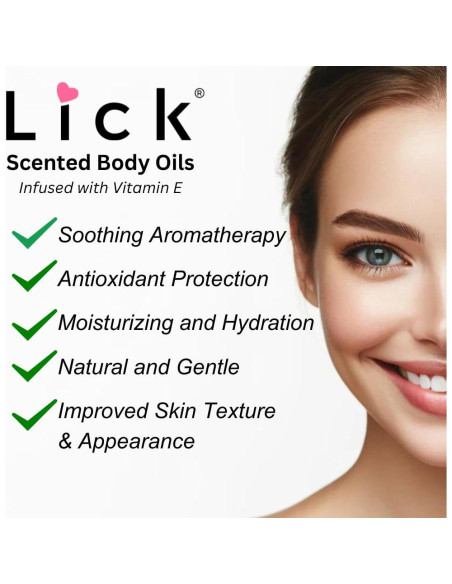 Aceite Corporal Hidratante Lick 118 ml Aroma Piña Natural