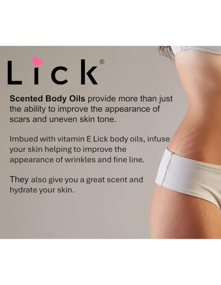 Aceite Corporal Hidratante Lick 118 ml Aroma Piña Natural