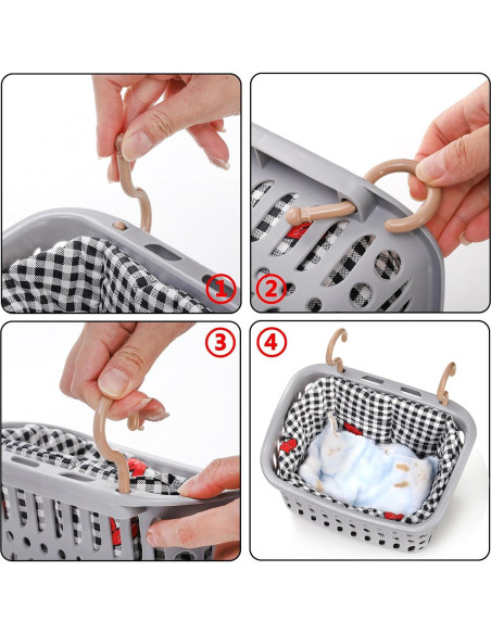 Hamaca Colgante para Ratas DEAYOU - 2 Unidades, 22x12.7cm