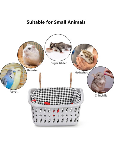 Hamaca Colgante para Ratas DEAYOU - 2 Unidades, 22x12.7cm