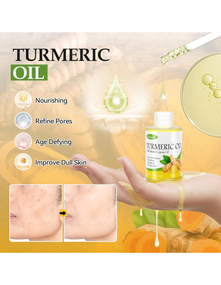 Kit de Cuidado de Piel de Cúrcuma Silvercell - Hidratación y Antienvejecimiento