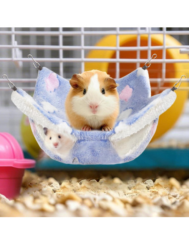 4 Hamacas Colgantes para Ratas y Animales Pequeños Maxipurpose