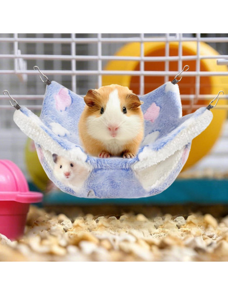4 Hamacas Colgantes para Ratas y Animales Pequeños Maxipurpose