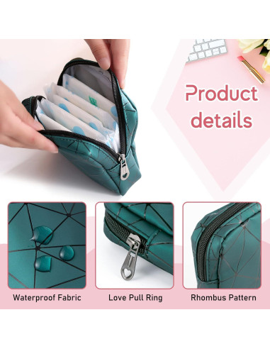 Bolsas de Almacenamiento de Toallas Sanitarias 4 Pcs PU