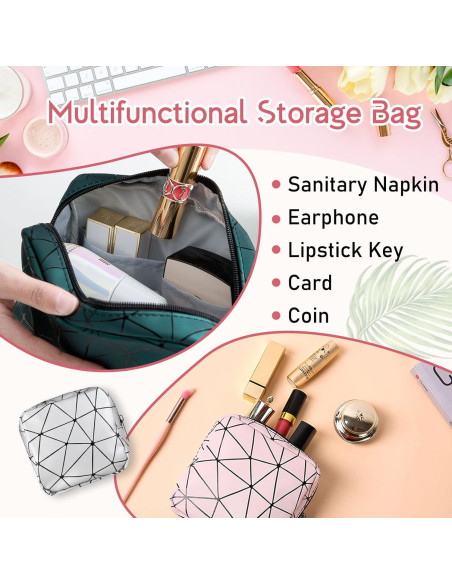 Bolsas de Almacenamiento de Toallas Sanitarias 4 Pcs PU