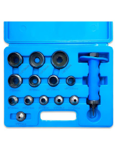 Juego de Punzones Huecos Sutekus 14 Piezas 5mm a 35mm