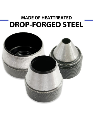 Juego de Punzones Huecos Sutekus 14 Piezas 5mm a 35mm