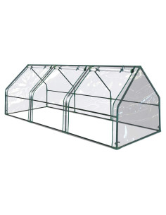 Invernadero Mini Portátil BenefitUSA 0.91m x 2.41m para Plantas