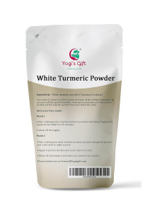 Polvo de Cúrcuma Blanca Yogi's Gift 226.8 g - Cuidado de la Piel 2