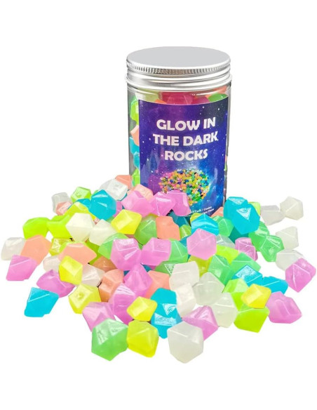 Rocas Luminiscentes Muzero 100pcs para Decoración y Acuarios Rocas Luminiscentes Muzero 100pcs para Decoración y Acuarios