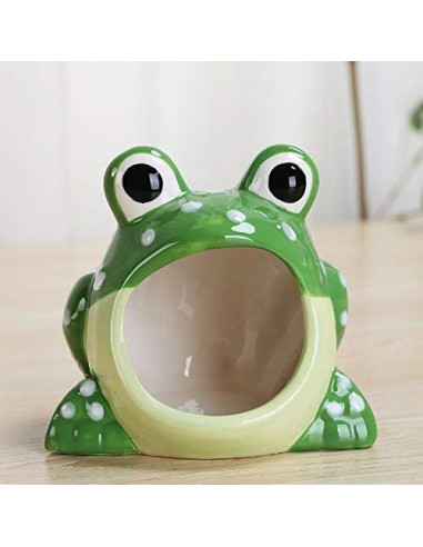 Casa Escondite Cerámica para Hámster WNZQK Forma de Fresa