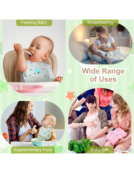 Babero de Silicona Accmor Ballena Impermeable para Bebés