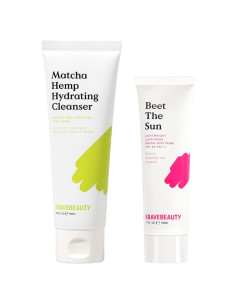Duo Limpiar y Proteger KraveBeauty - Limpiador Matcha 120ml + SPF 40 50ml