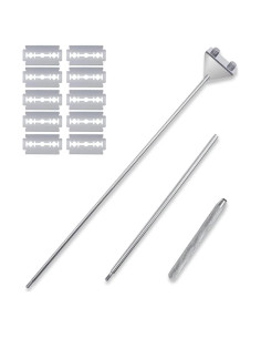 Raspador de Algas Extensible FRAKS de Acero Inoxidable 65cm