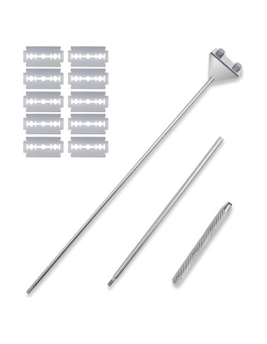 Raspador de Algas Extensible FRAKS de Acero Inoxidable 65cm