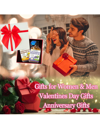 Set de Aceite de Masaje Jengibre y Lavanda - 3 Piezas