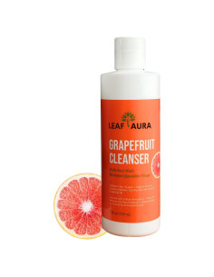 Limpiador Facial Diario Leaf Aura 210ml - Pomelo Natural