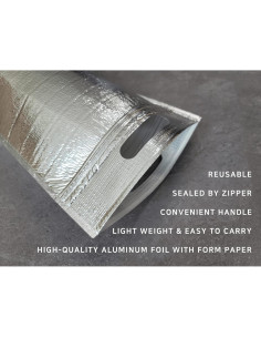 Bolsa Aislante Térmica BnGT Mediana 24.9x27.9cm 5 Piezas 2