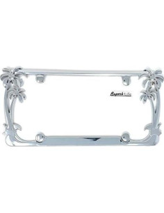 Marco de Placa de Licencia Cromo Superb LNF - Juego de 2 2