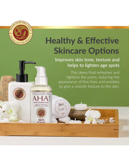 Tónico AHA Vegano Nonie Of Beverly Hills 198g - Exfoliante Natural Tónico AHA Vegano Nonie Of Beverly Hills 198g - Exfoliante Natural
