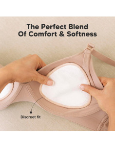 Paquete de 14 Almohadillas de Lactancia Reutilizables KeaBabies 2