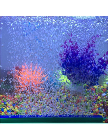 Barra de piedra de aire Saim 41.4 cm con tubo de 6m para acuario