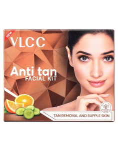 Kit Facial Anti Bronceado VLCC 60g - Exfoliante e Hidratante