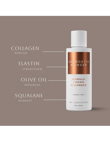 Limpiador Crema Hidratante Georgette Klinger 119 g Piel Normal/Seca