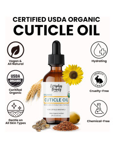 Aceite Orgánico para Cutículas y Uñas Belleza Cotidiana 59 ml 2