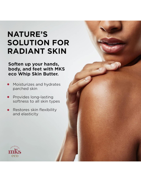 MKS Eco Whip Skin Butter 227g - Hidratante Corporal Vegano