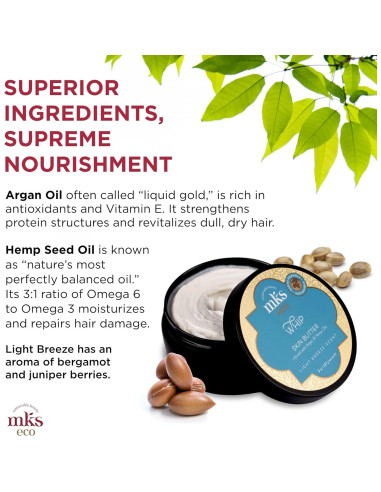 MKS Eco Whip Skin Butter 227g - Hidratante Corporal Vegano