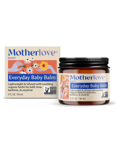 Bálsamo Diario para Bebés Motherlove 56.7g Natural Hidratante