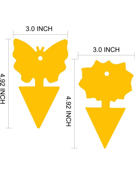 Trampas Adhesivas para Moscas de Fruta USKICH 96 Piezas