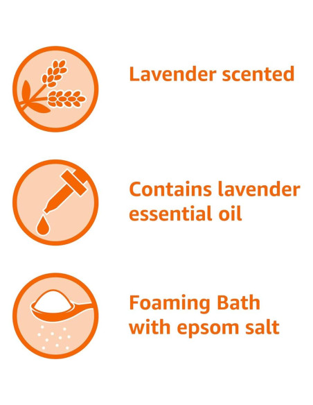 Baño Espumoso Aromatizado con Lavanda Amazon Basics 1006 ml