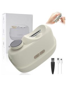 Cortador de Uñas Eléctrico SavEase 3-en-1 con Luz LED