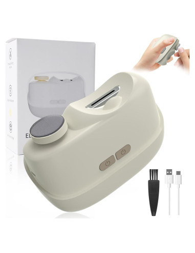 Cortador de Uñas Eléctrico SavEase 3-en-1 con Luz LED